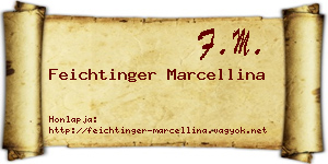 Feichtinger Marcellina névjegykártya